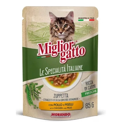 Migliorgatto leves csirke-borsó
