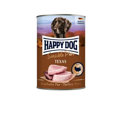 Happy Dog Pur Konzerv Texas - Pulyka 400 g