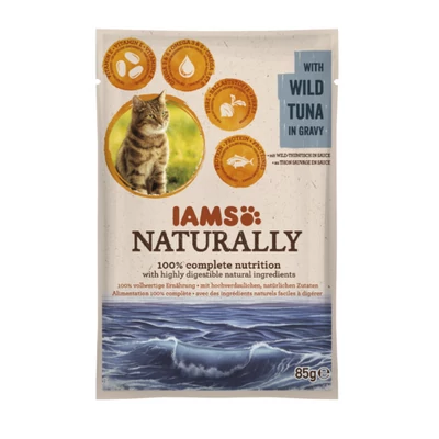 IAMS CAT Adult Naturally tonhal 85 g