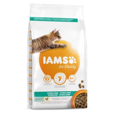 IAMS CAT Adult Weight/Ster. csirke 800 g