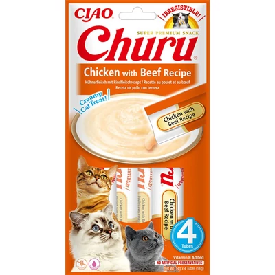 Churu Cat Csirke és Marha 4x14 g
