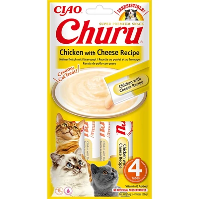 Churu Cat Csirke és Sajt 4x14 g