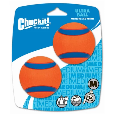 Chuckit! Ultra labda M 6cm 2db-os