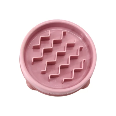Fun Feeder evés lassító tál  S pink