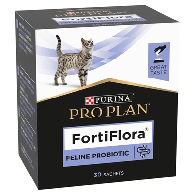 Purina Pro Plan Fortiflora macskák részére 30 x 1 g