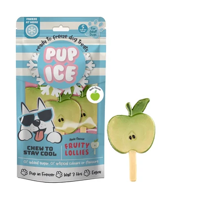 Pup Ice Fruity Lollies Alma (S) 3 db/90 g