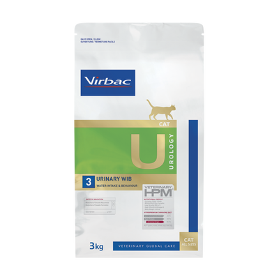 Virbac HPM Diet Cat Urology 3  Urinary WIB 3 kg