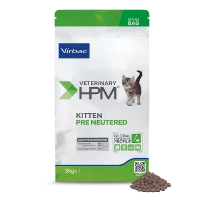 Virbac HPM Kitten Pre Neutered Cat 3 kg