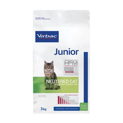 Virbac HPM Junior Neutered Cat 3 kg