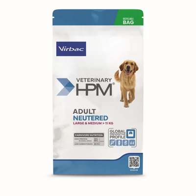 Virbac HPM Adult Neutered Dog Large &amp;amp; Medium 12 kg