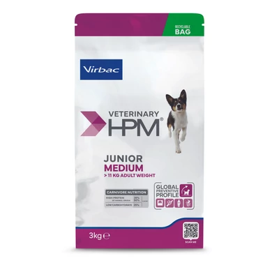 Virbac HPM Junior Dog Special Medium 3 kg
