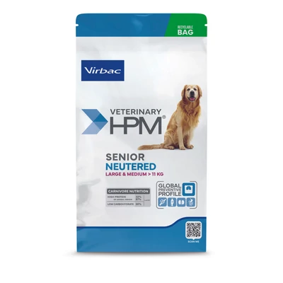 Virbac HPM Senior Neutered Dog Large &amp;amp; Medium 12 kg