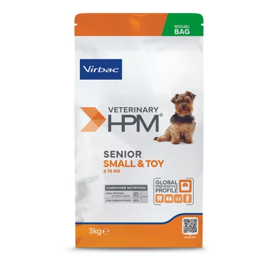 Virbac HPM Senior Dog Small &amp;amp; Toy 3 kg