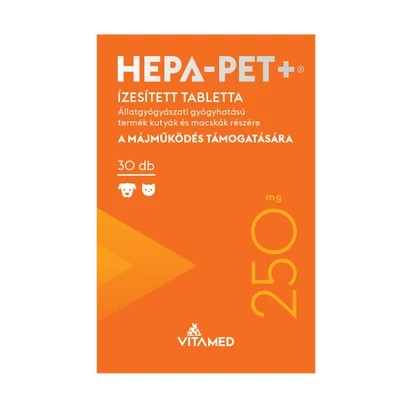Hepa-Pet Plus 250 mg tabletta 30 db