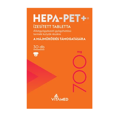 Hepa-pet Plusz 700 mg tabletta 30 db