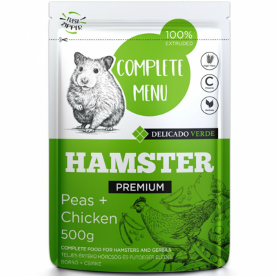 Delicado Verde Complete Menu Hamster 500 g