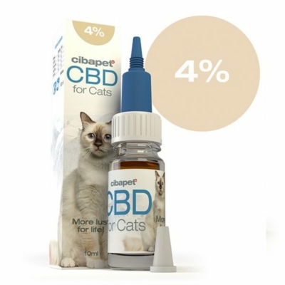 Cibapet CBD 4% Olaj Macskáknak 10 ml