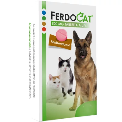 Ferdocat 500 mg Tabl. A.U.V. 10 db/levél