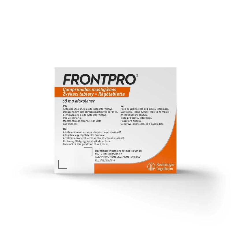 Frontpro tabletta 10-25 kg