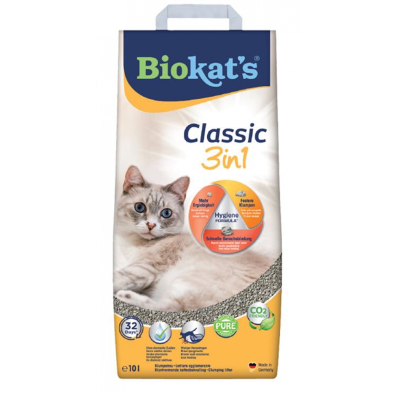 Biokat's Classic 3in1 alom 10L/10 kg