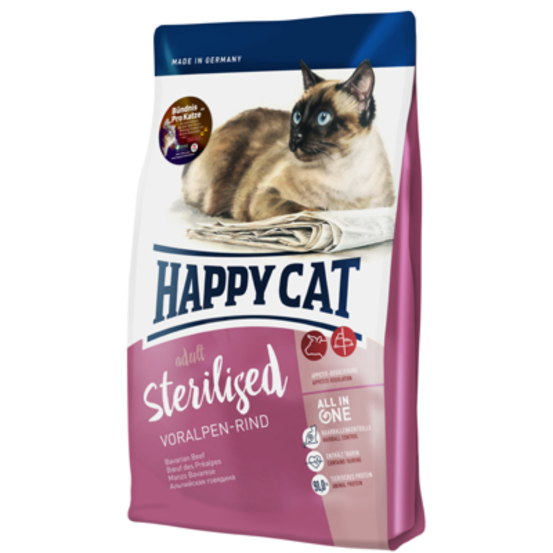 Happy Cat Supreme Adult Sterilised - Marha 1,4 kg