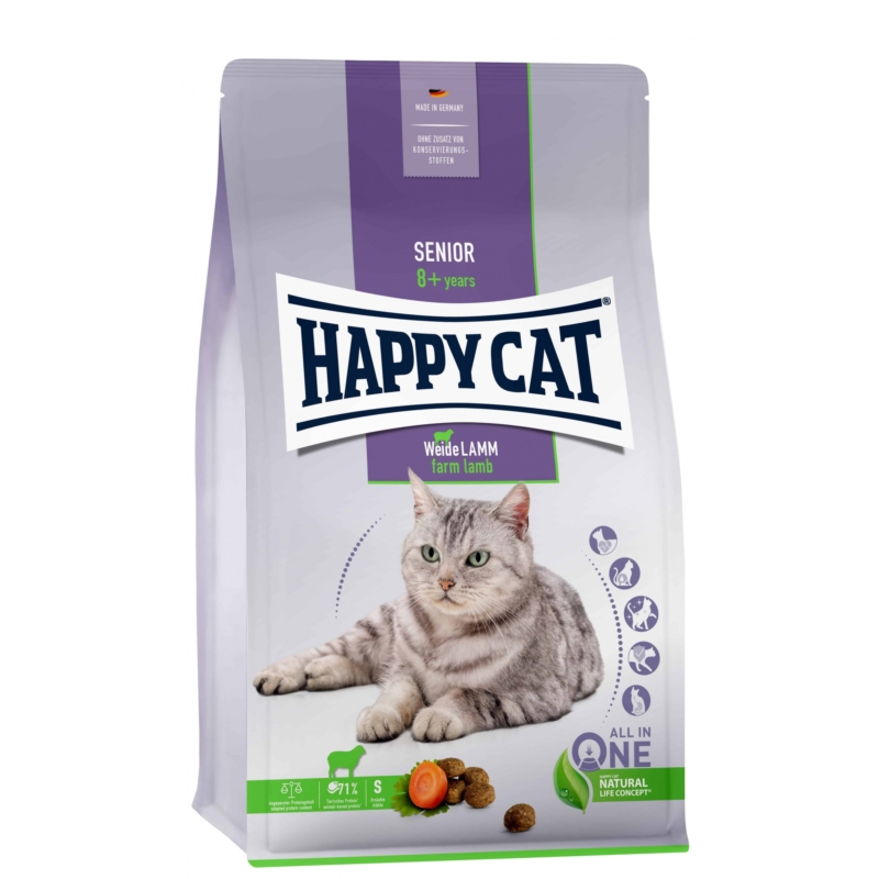 Happy Cat Senior Bárány 1,3 kg