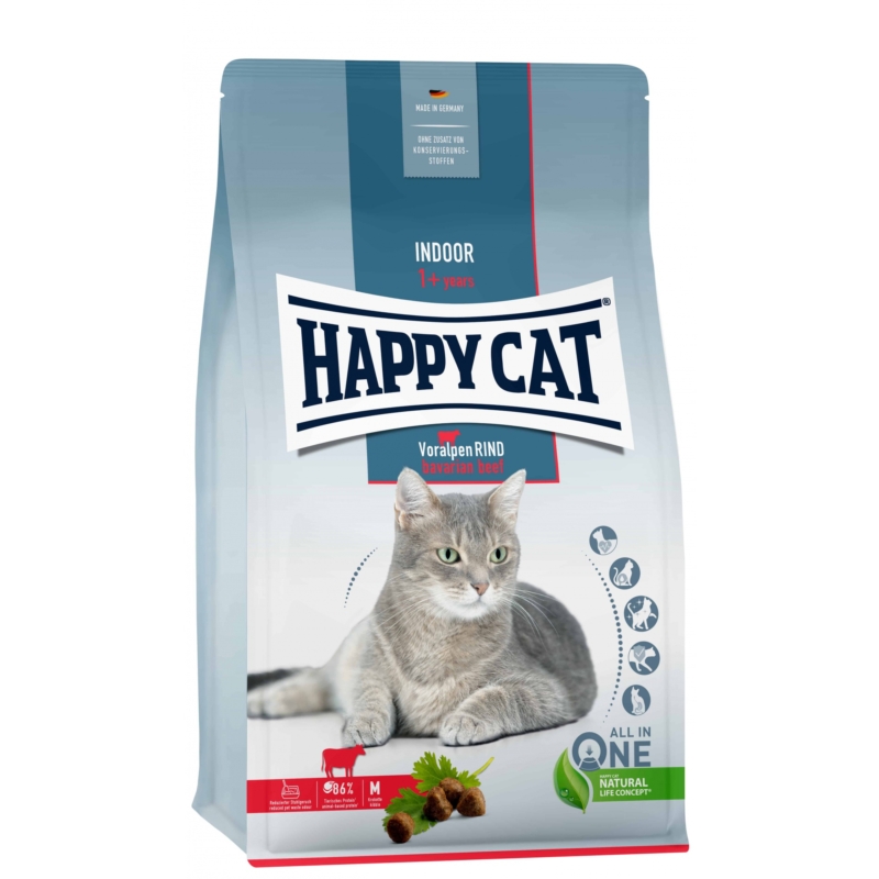 Happy Cat Adult Indoor - Marha 4 kg