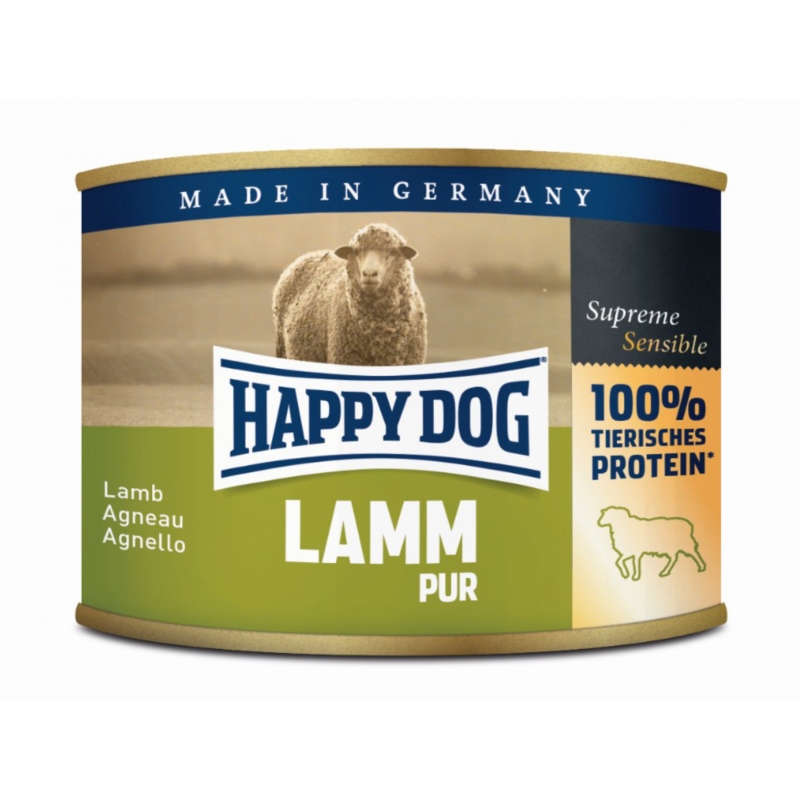 Happy Dog Pur Konzerv Bárány 200 g