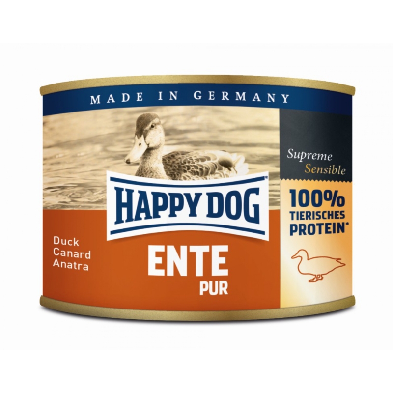 Happy Dog Pur Konzerv Kacsa 200 g