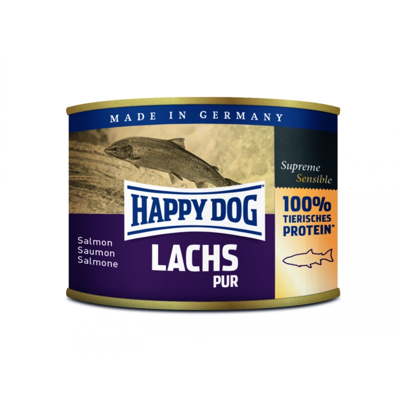 Happy Dog Sensible Lachs Pur - Lazac 190 g