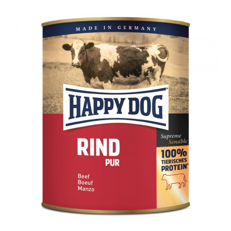 Happy Dog Sensible Rind Pur - Marha 800 g