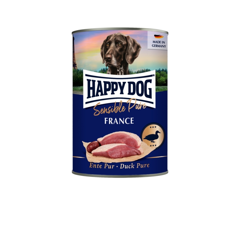 Happy Dog Pur Konzerv France - Kacsa 400 g