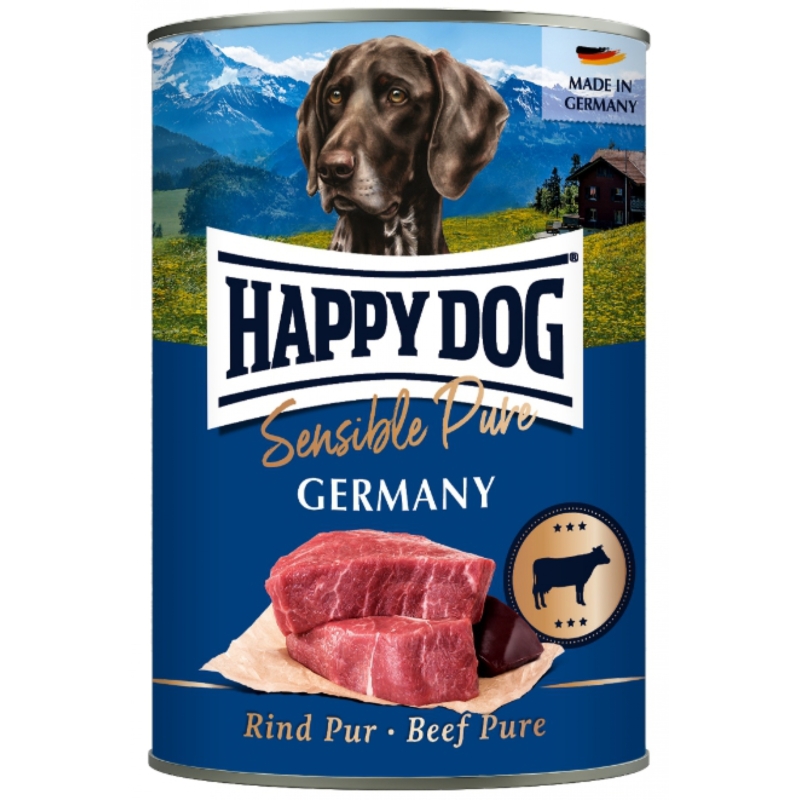 Happy Dog Pur Konzerv Germany - Marha 400 g