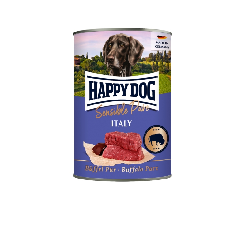Happy Dog PUR Konzerv Italy - Bivaly 400 g