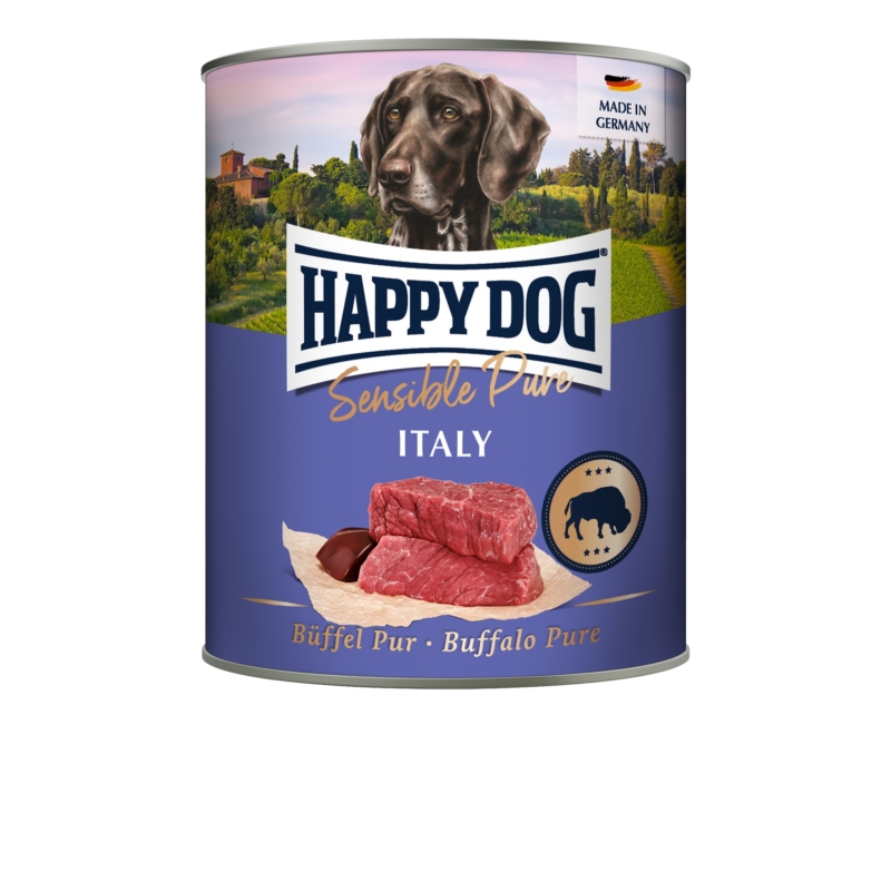 Happy Dog PUR Konzerv Italy - Bivaly 800 g