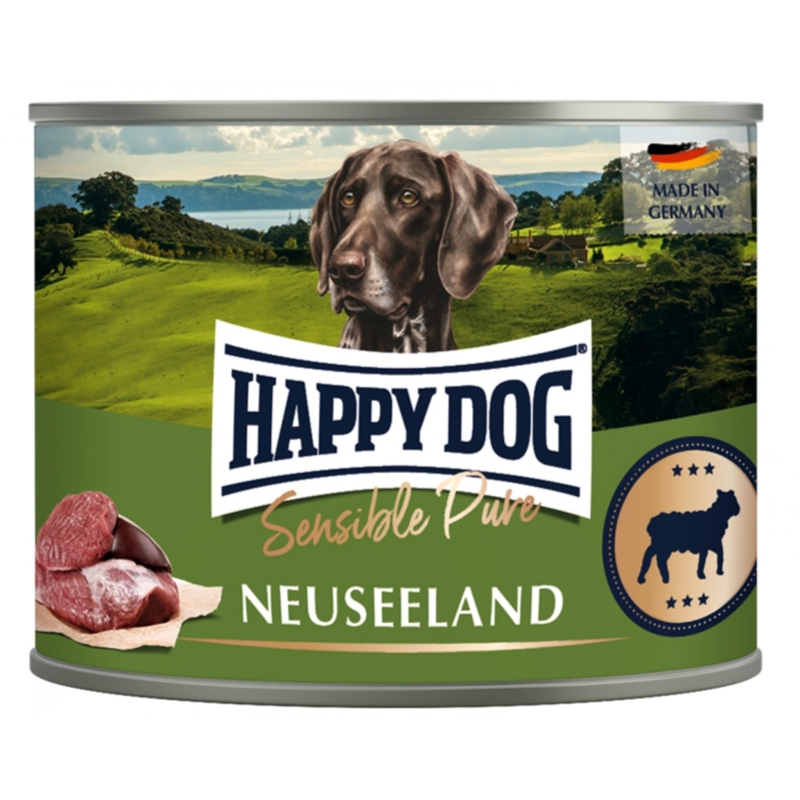 Happy Dog Pur Konzerv Neuseeland - Bárány  200 g