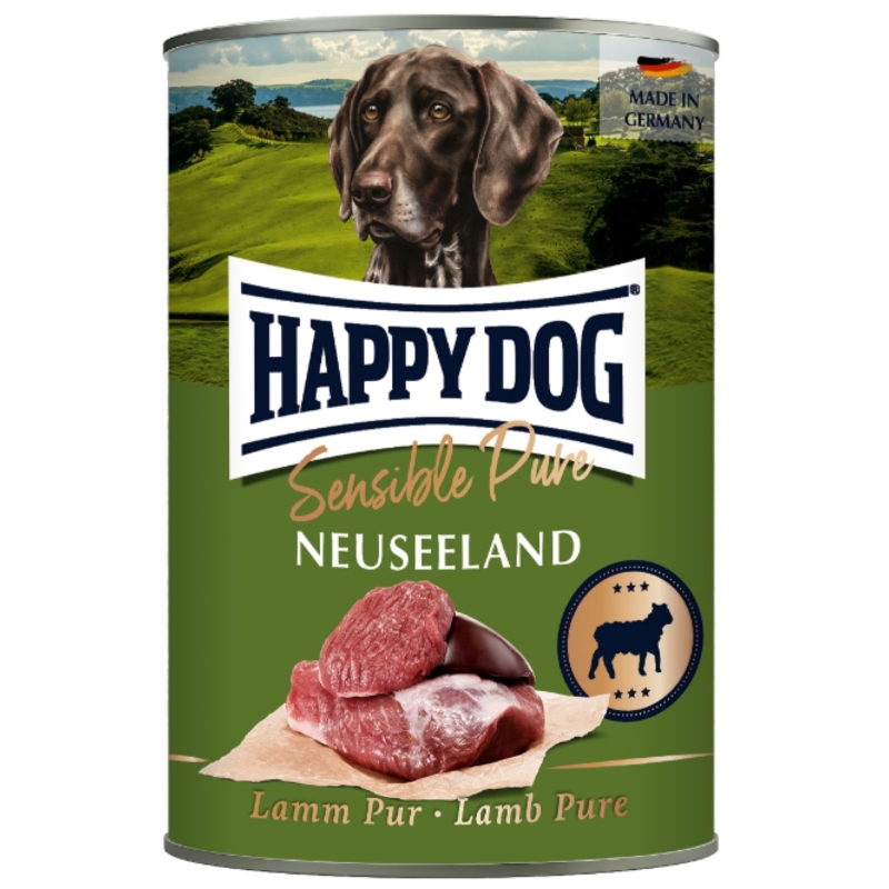 Happy Dog Pur Konzerv Neuseeland - Bárány 400 g