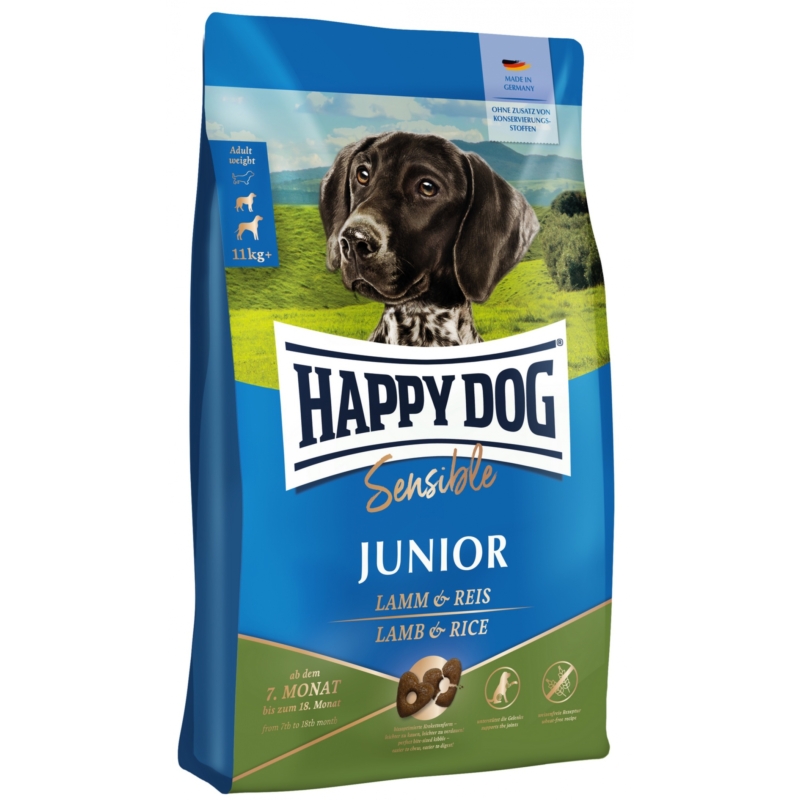 Happy Dog Supreme Junior Lamm/rice 4 kg