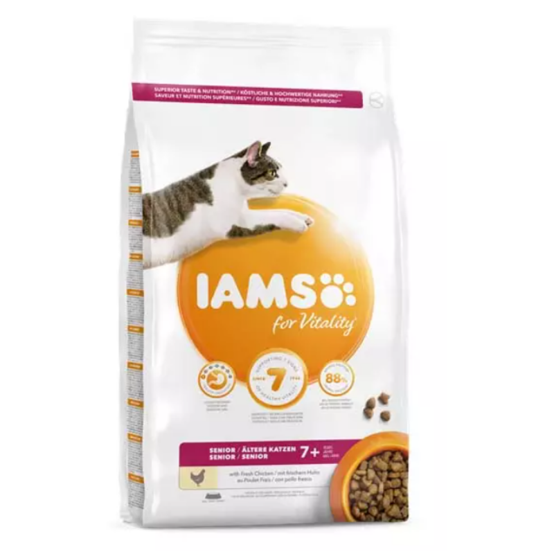 IAMS CAT Senior csirke 2 kg
