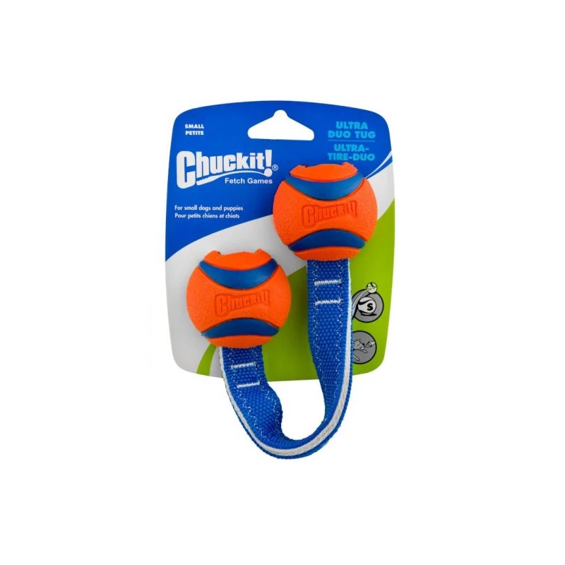 Chuckit! Ultra Duo Tug szalagos labda S 5 cm