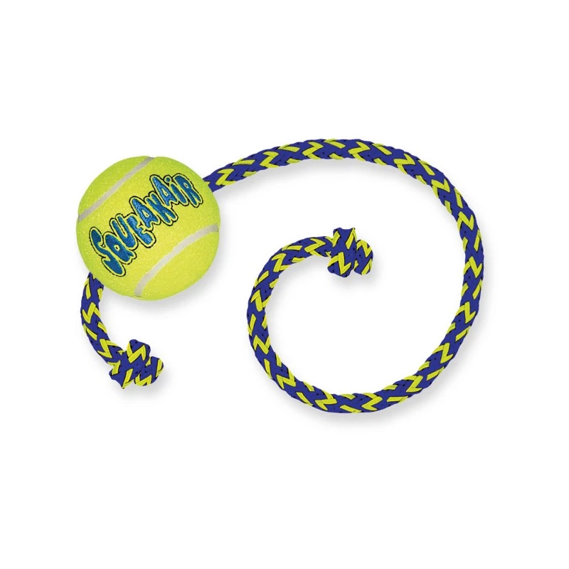 KONG Squeakair kötéllel M
