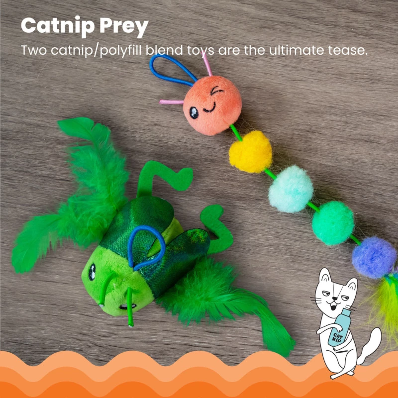 Catstages Tail Teaser Ground Prey macskapálca