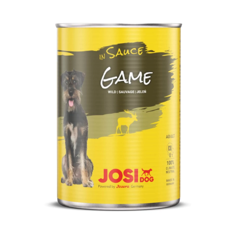 JosiDog Game in Sauce 415 g