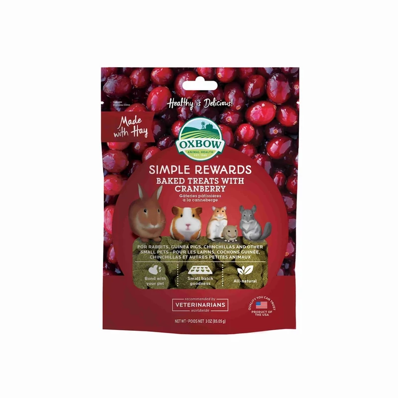 Oxbow Simple Rewards Cranberry 85 g
