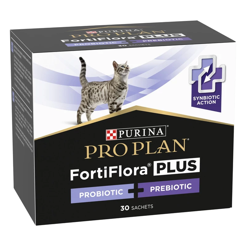 Purina Pro Plan Fortiflora Plus macskák részére 30 x 1,5 g