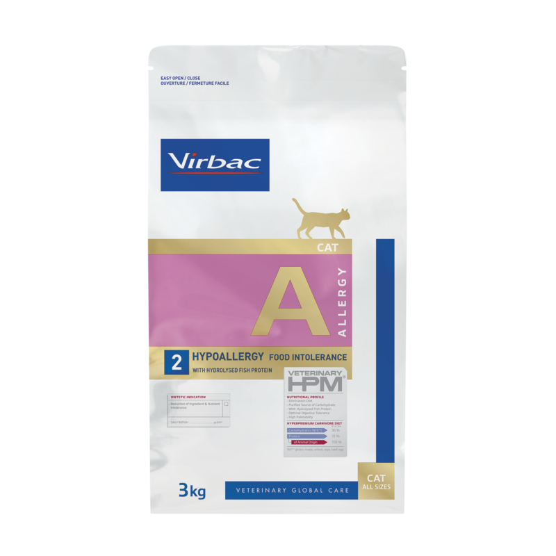 Virbac HPM Diet Cat Hypoallergy 3 kg