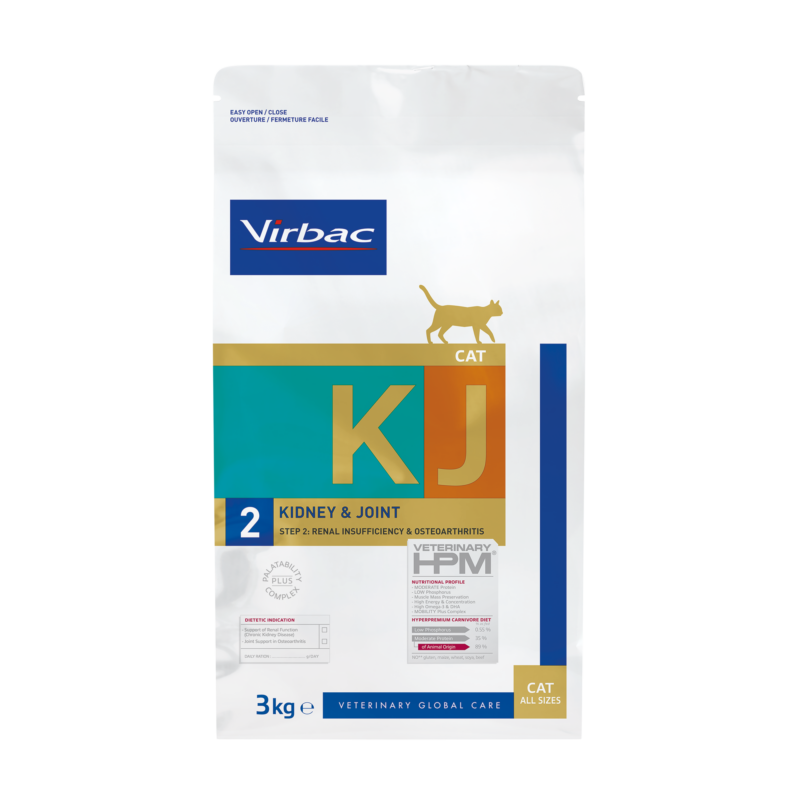 Virbac HPM Diet Cat Kidney & Joint 2 - 3 kg