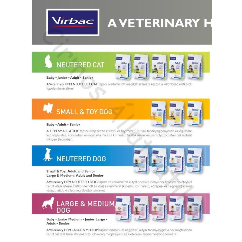 Virbac HPM Baby Dog Small & Toy 3 kg