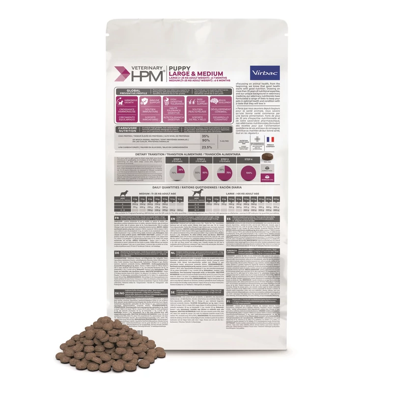 Virbac HPM Puppy Large & Medium 3 kg