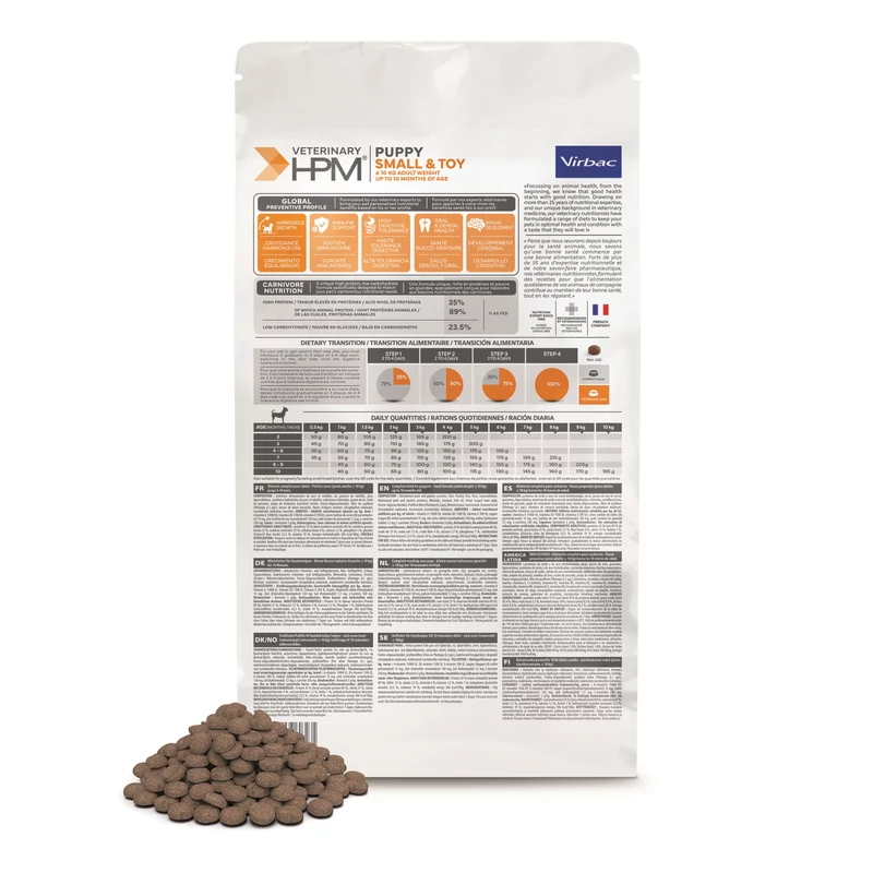 Virbac HPM Puppy Small & Toy 1,5 kg
